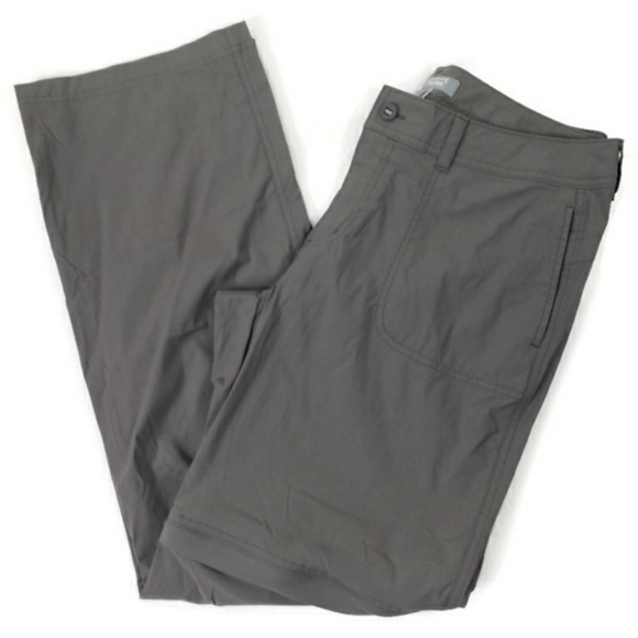 Gander Mountain Guide Series Gray Convertible Outdoor Hiking Pants Womens 10 - Picture 5 of 15